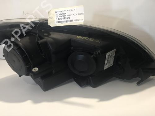 Used Left headlight VW GOLF PLUS V (5M1, 521) 1.6 TDI (105 hp) 29412219