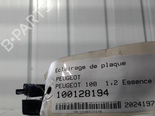 Licence plate light PEUGEOT 108 1.2 | BP29528511I40 