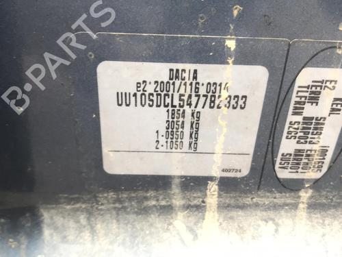 Klapa wlewu paliwa DACIA DOKKER MPV (KE_) 1.5 dCi (KEAJ, KEAH) | BP25650249C131 