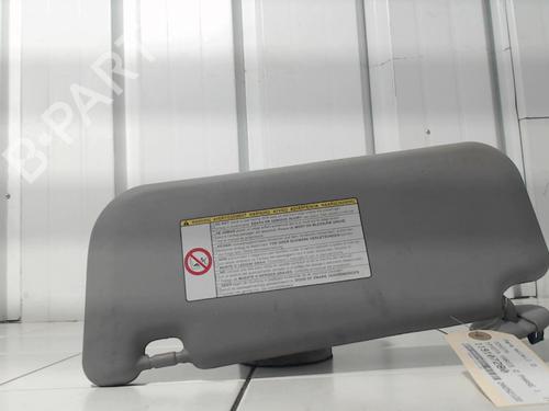 Right sun visor TOYOTA YARIS (_P9_) 1.4 D-4D (NLP90_, NLP90R) | BP32317964I2