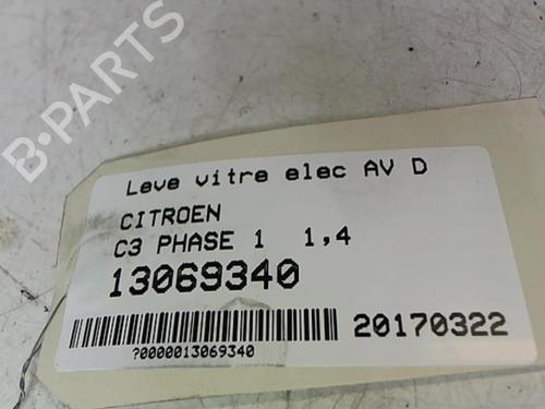 Used Front right window mechanism CITROËN C3 I (FC_, FN_) 1.4 HDi (68 hp) 25628943