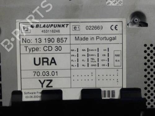 Radio OPEL ASTRA H GTC (A04) 1.9 CDTI (L08) | BP25631685E6 