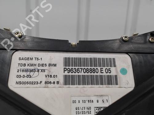 Instrument cluster PEUGEOT 307 Break (3E) 2.0 HDI 110 | BP25644386C47 