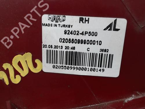 Right taillight HYUNDAI i20 I (PB, PBT) 1.1 CRDi | BP25639261C35 
