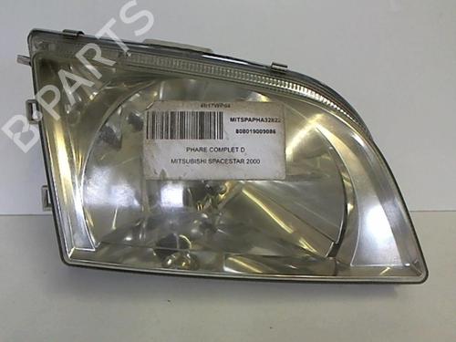 Højre forlygte MITSUBISHI SPACE STAR MPV (DG_A) [1998-2004]  25641482
