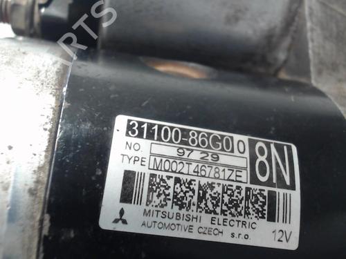 Starter SUZUKI SWIFT III (MZ, EZ) 1.3 (RS413, ZC11S) | BP30930081M8