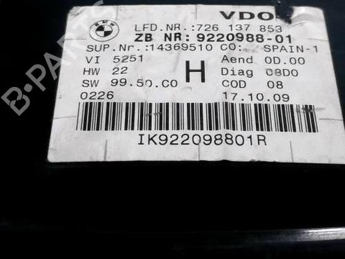 Instrument cluster BMW X1 (E84) | BP39728010C47 - Image 4