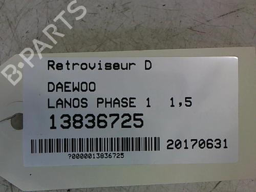 Used Right mirror DAEWOO LANOS (KLAT) 1.5 (86 hp) 25643782