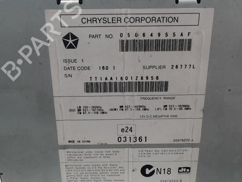 Radio JEEP COMPASS (MK49) 2.2 CRD 4x4 | BP25631218E6 - Image 3