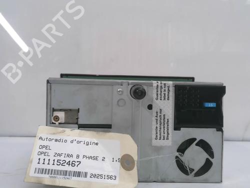 Radio OPEL ZAFIRA / ZAFIRA FAMILY B (A05) 1.9 CDTI (M75) | BP29909423E6
