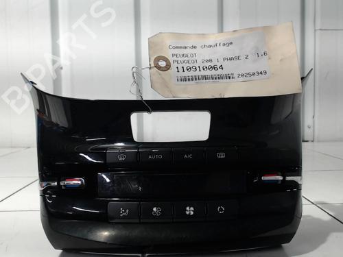 AC-Styringsenhed/Manøvreenhed PEUGEOT 208 I (CA_, CC_) 1.6 HDi / BlueHDi 75 (75 hp) 30443659