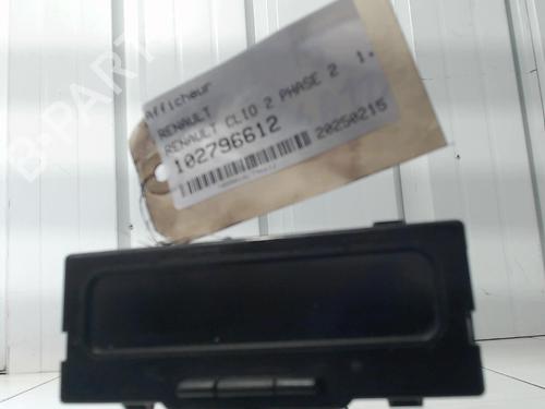 Display RENAULT CLIO II (BB_, CB_) 1.5 dCi (B/CB07) (65 hp) 28621914