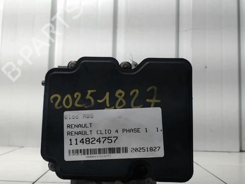 Used ABS pump RENAULT CLIO IV (BH_) 1.5 dCi 75 (75 hp) 31074382