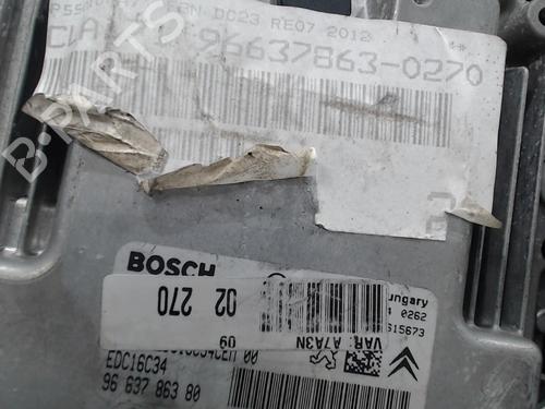 Electronic module PEUGEOT 207 (WA_, WC_) 1.6 HDi | BP26731736M83 