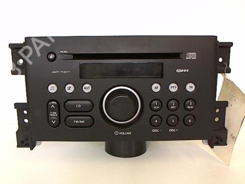 Radio SUZUKI GRAND VITARA II (JT, TE, TD) 1.9 DDiS All-wheel Drive (JT419, TD44, JB419WD, JB419XD,... (129 hp) 25637984