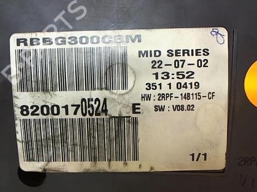 Instrument cluster RENAULT MEGANE II (BM0/1_, CM0/1_) 1.9 dCi (BM0G, CM0G) | BP25632489C47 