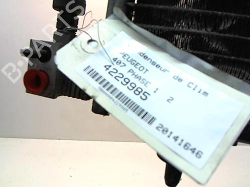 Used AC radiator AC radiator PEUGEOT 407 (6D_) 2.0 (6DRFNB, 6DRFNE) (136 hp) 25646813 25646813
