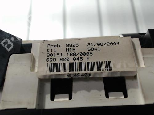 Used Climate control Climate control VW POLO IV (9N_, 9A_) 1.2 12V (64 hp) 31178123 31178123