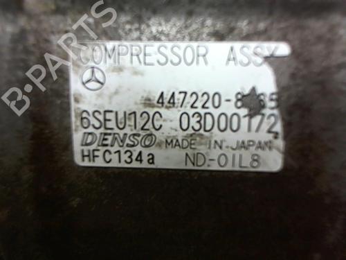 AC compressor MERCEDES-BENZ A-CLASS (W168) A 170 CDI (168.009, 168.109) | BP25650771M34 