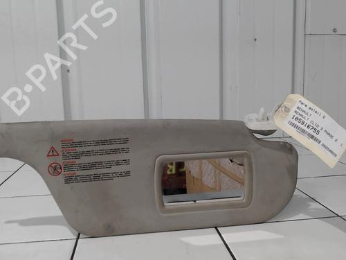 Used Right sun visor RENAULT CLIO III (BR0/1, CR0/1) 1.5 dCi (C/BR0G, C/BR1G) (68 hp) 27541138
