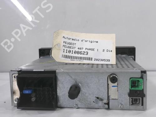 Radio PEUGEOT 407 (6D_) 2.0 HDi 135 (6DRHRH, 6DRHRE, 6DRHRG, 6DRHRJ) | BP29897965E6