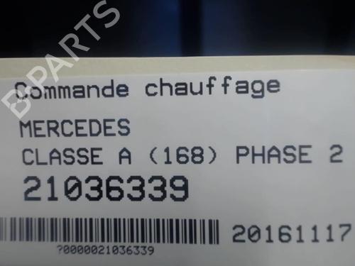Used Climate control Climate control MERCEDES-BENZ A-CLASS (W168) [1997-2005] 25635703 25635703