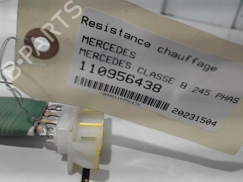 Heater resistor MERCEDES-BENZ B-CLASS Sports Tourer (W245) B 180 CDI (245.207) | BP29475919M108 