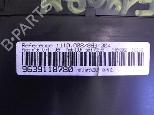 Instrument cluster PEUGEOT 607 (9D, 9U) 2.2 HDi | BP25637860C47 