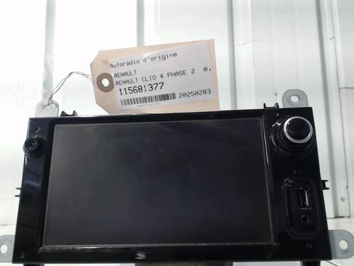 Used Radio RENAULT CLIO IV (BH_) 0.9 TCe 75 (BHNP) (76 hp) 32062448