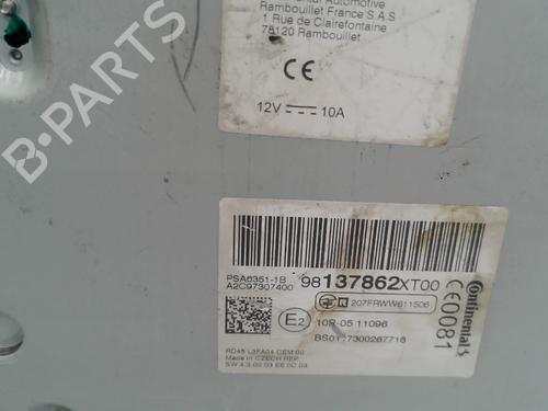 Radio CITROËN BERLINGO Box Body/MPV (B9) 1.6 BlueHDi 100 | BP29630248E6 