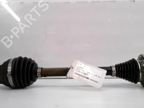 Aandrijfas links voor VW GOLF VI (5K1) 1.6 TDI (105 hp) 31613229
