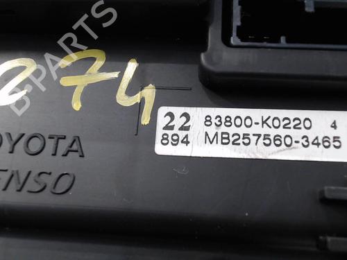 Used Instrument cluster Instrument cluster TOYOTA YARIS (_P21_, _PA1_, _PH1_) 1.5 Hybrid (MXPH10, MXPH11) (116 hp) 27344793 27344793