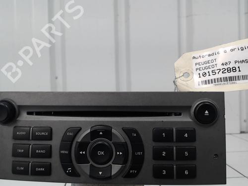 Used Radio PEUGEOT 407 SW (6E_, 6D_) 1.8 16V (125 hp) 25897714