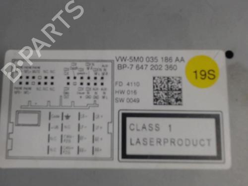 Radio VW POLO V (6R1, 6C1) 1.2 TDI | BP25648337E6 