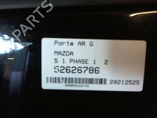 Left rear door MAZDA 5 (CR) 2.0 CD (CR19) | BP25630356C4 