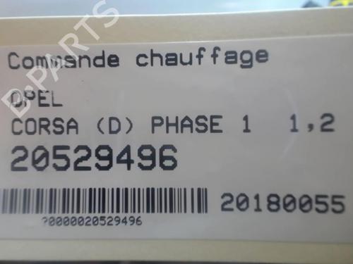 Used Climate control Climate control OPEL CORSA D (S07) 1.2 LPG (L08, L68) (80 hp) 25643184 25643184