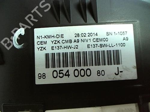 Instrument cluster PEUGEOT 208 I (CA_, CC_) 1.4 HDi | BP25634121C47 