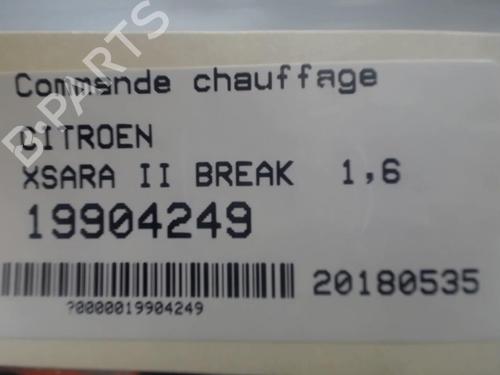 Climate control CITROËN XSARA Break (N2) 1.6 16V | BP25643239I5 