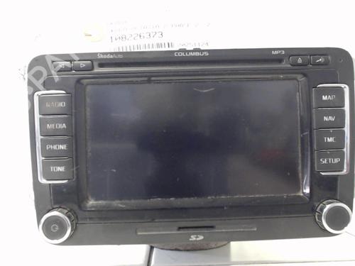 Autoradio SKODA OCTAVIA II (1Z3) 2.0 TDI 16V (140 hp) 32062443