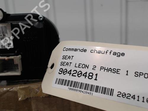 Used Climate control Climate control SEAT LEON (1P1) 1.9 TDI (105 hp) 25632639 25632639