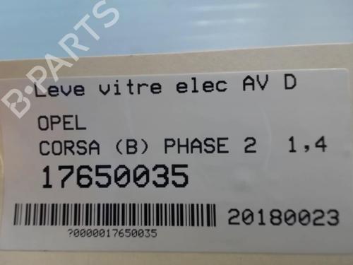 Front right window mechanism OPEL CORSA B (S93) 1.4 i (F08, F68, M68) | BP25643420C23 