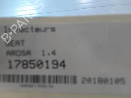 Used Injector SEAT AROSA (6H1) 1.4 (60 hp) 25632225