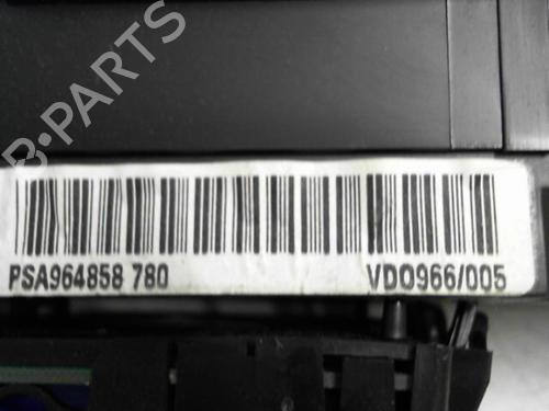 Instrument cluster CITROËN XSARA PICASSO (N68) 1.8 16V | BP25637290C47 