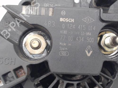 Alternator RENAULT CLIO II (BB_, CB_) 1.4 16V (B/CB0P, BB13) | BP25634904M7 