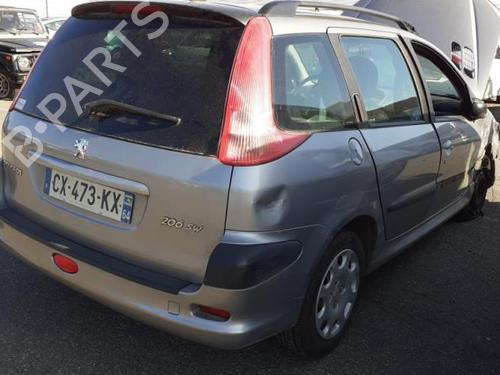 Right rear door PEUGEOT 206 SW (2E/K) 1.4 | BP25651053C5 