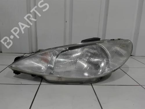 Left headlight PEUGEOT 206 Hatchback (2A/C) 2.0 HDI 90 | BP25630857C28 