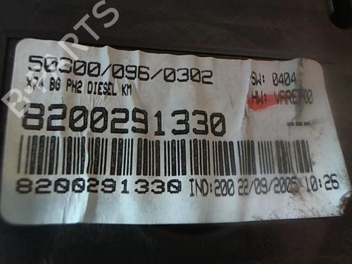 Instrument cluster RENAULT LAGUNA II Grandtour (KG0/1_) 1.9 dCi | BP25640449C47 