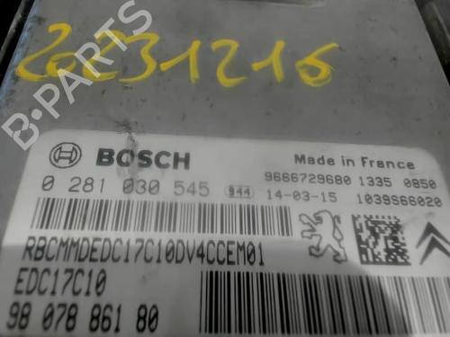 Used Electronic module Electronic module CITROËN C3 II (SC_) 1.4 HDi 70 (SC8HZC, SC8HR0, SC8HP4) (68 hp) 25629116 25629116