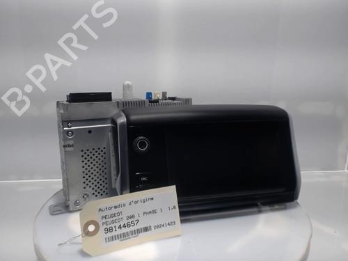 Used Radio PEUGEOT 208 I (CA_, CC_) 1.6 HDi (92 hp) 28142378