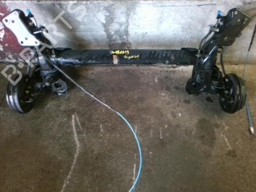 Used Rear axle PEUGEOT 207 (WA_, WC_) 1.6 HDi (90 hp) 25648659